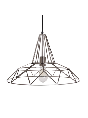 PENDANT LAMP KAYA 50 CM NICKEL SATIN-1