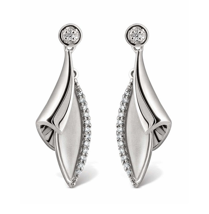 设计感ins冷淡风银耳钉-2