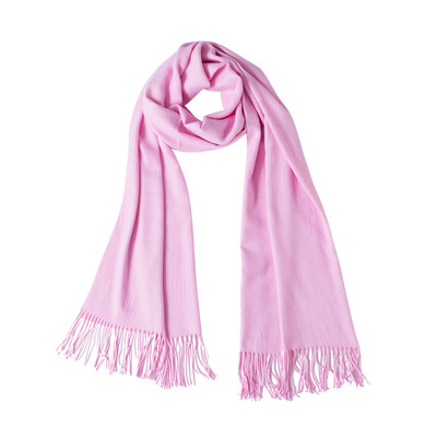 植物草木敲拓染立裁画布围巾