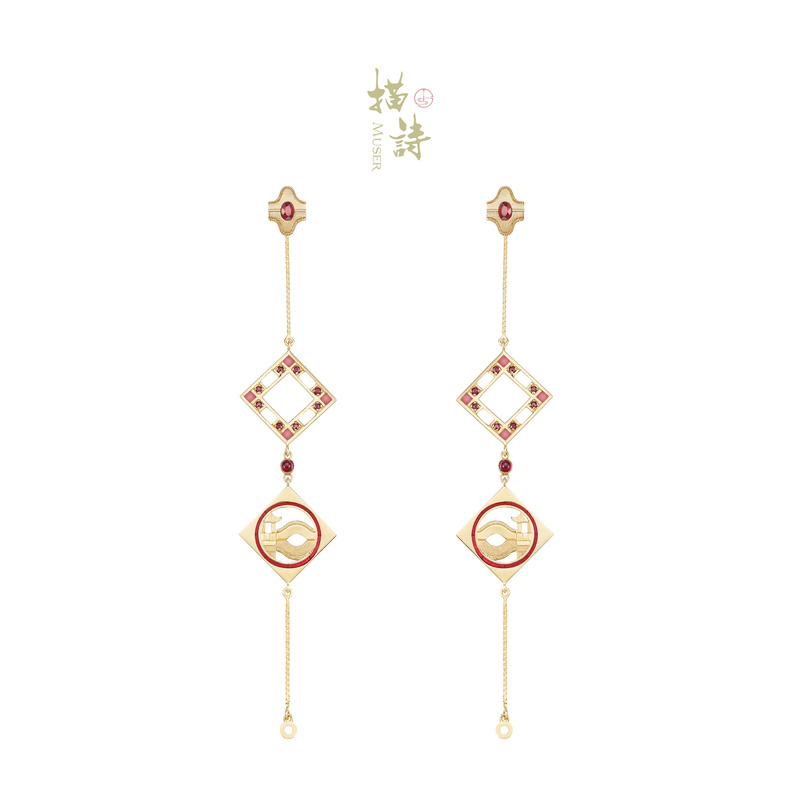 预售-桥水一方-耳坠