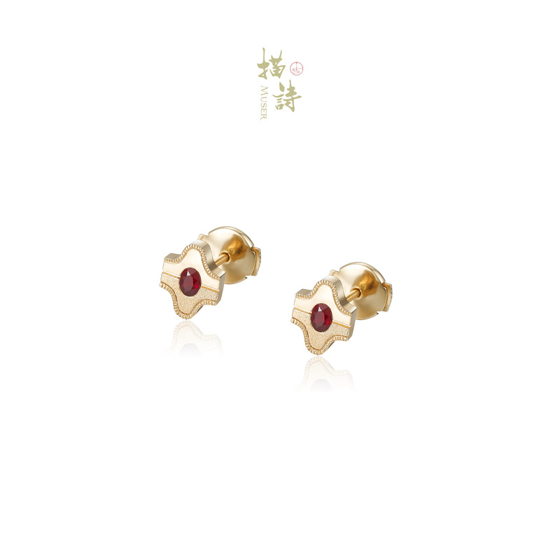 预售-桥水一方-耳钉