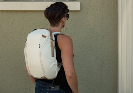 Everyday Backpack Zip  每日系列第二代 - Zip背包15升 - 米白-8