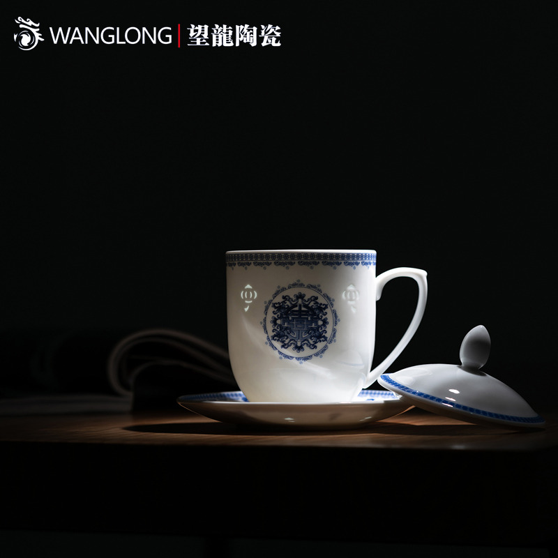 青花玲珑商务杯 - 福临门