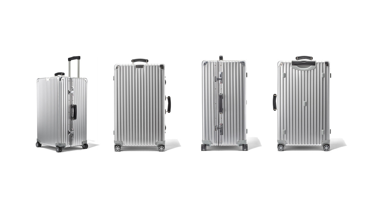 RIMOWA 推出铝制银色版本经典旅行箱
