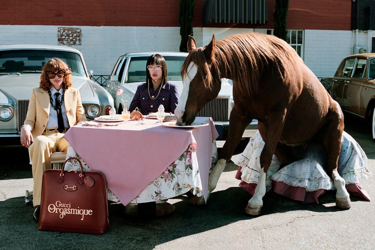 GUCCI 2020 春夏系列广告大片「Of Course a Horse」发布