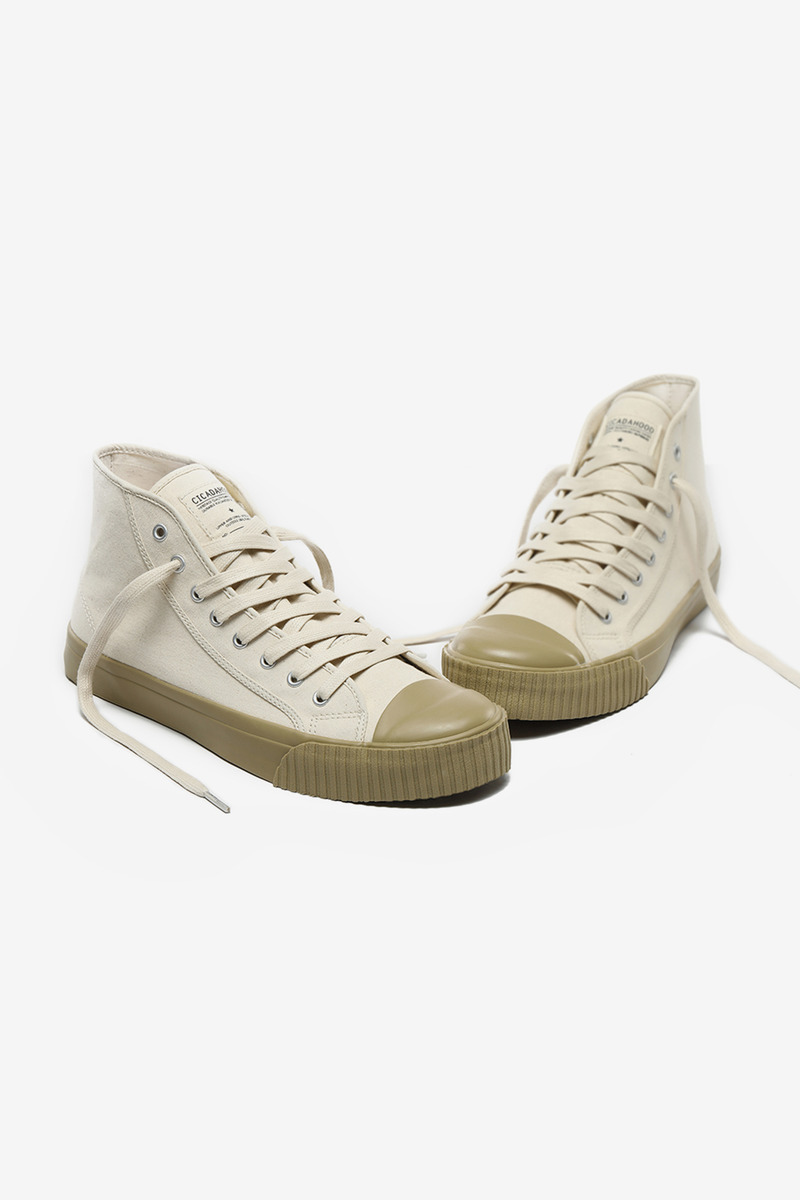 Okayama Canvas High-top Vuleanized Shoes