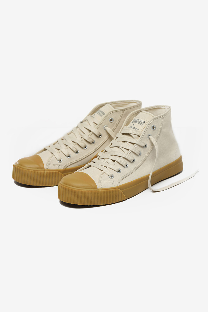 Okayama Canvas High-top Vuleanized Shoes