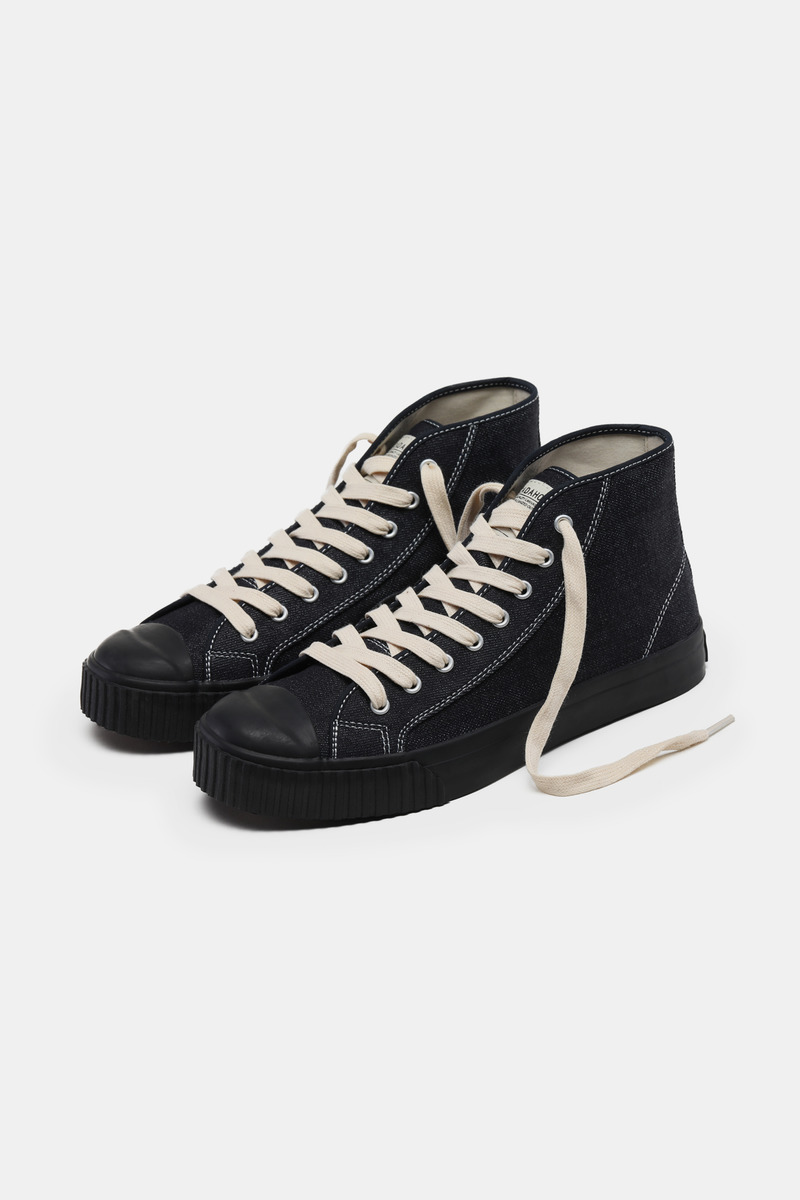 Okayama Kojima Denim Canvas Vulcanized Shoes