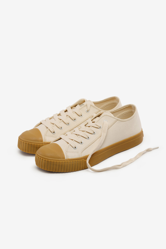 Okayama Canvas Low-top Vuleanized Shoes