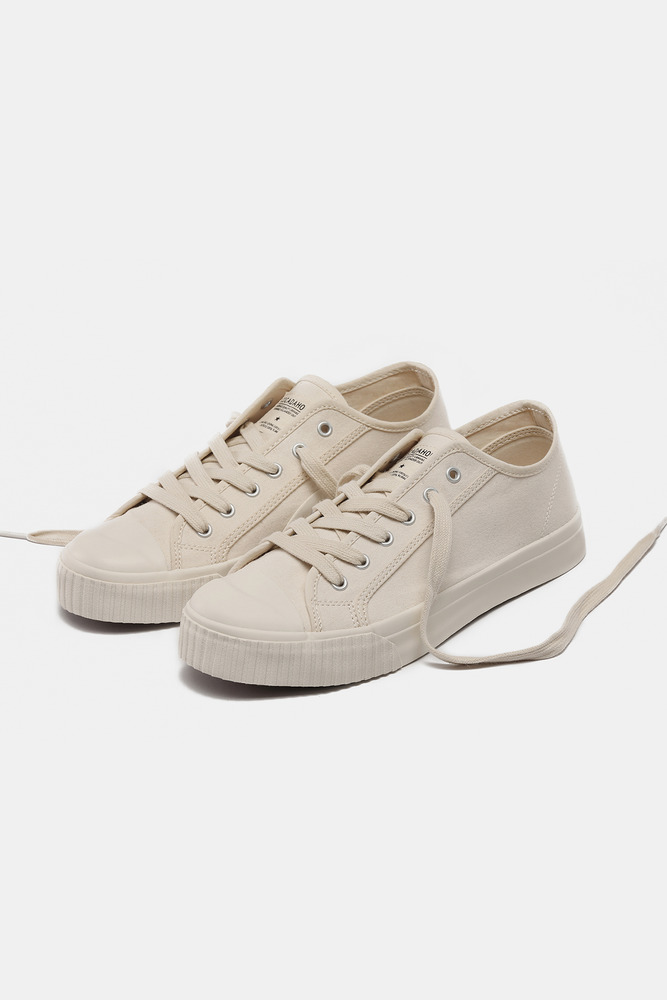 Okayama Canvas Low-top Vuleanized Shoes
