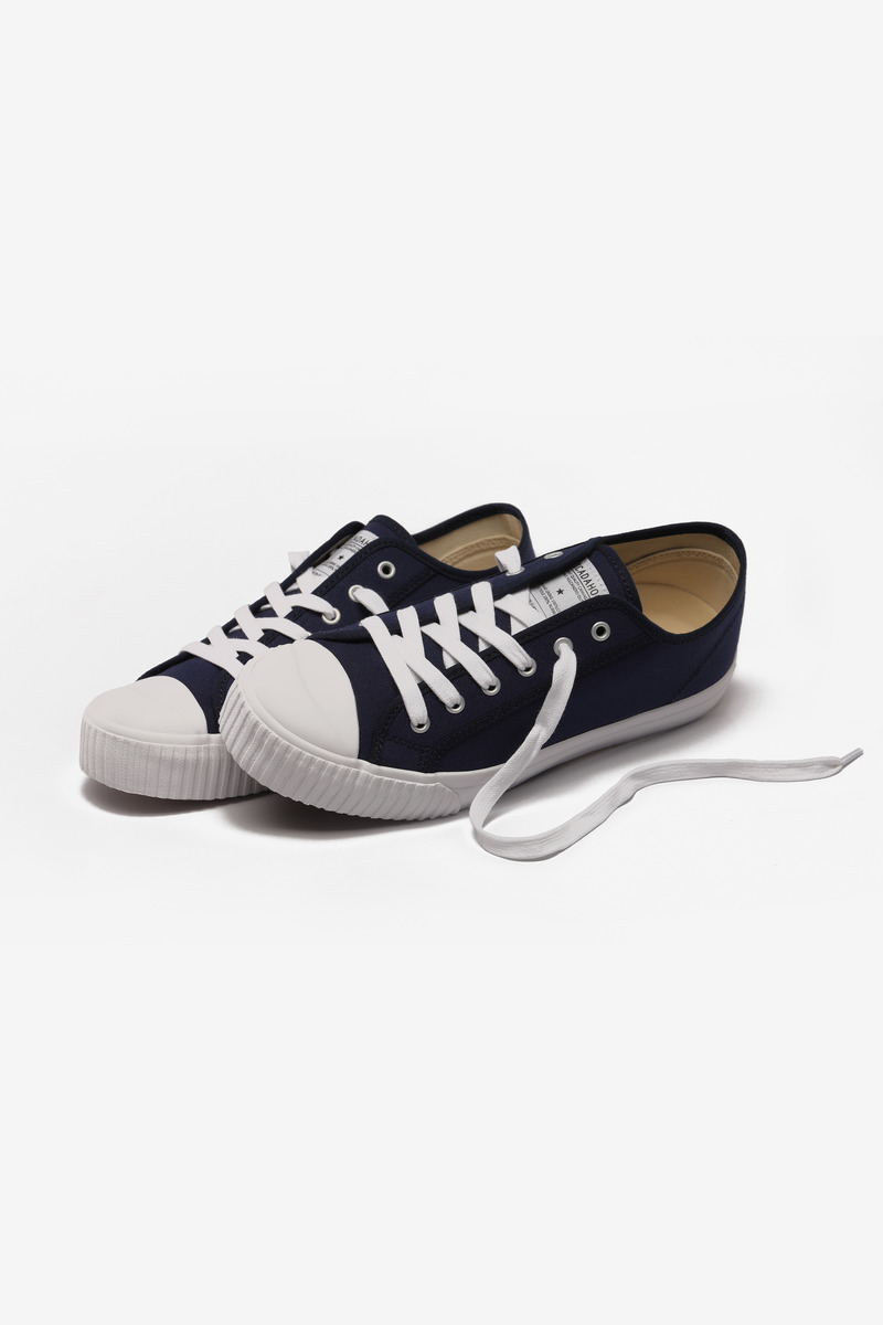 Okayama Canvas Low-top Vuleanized Shoes