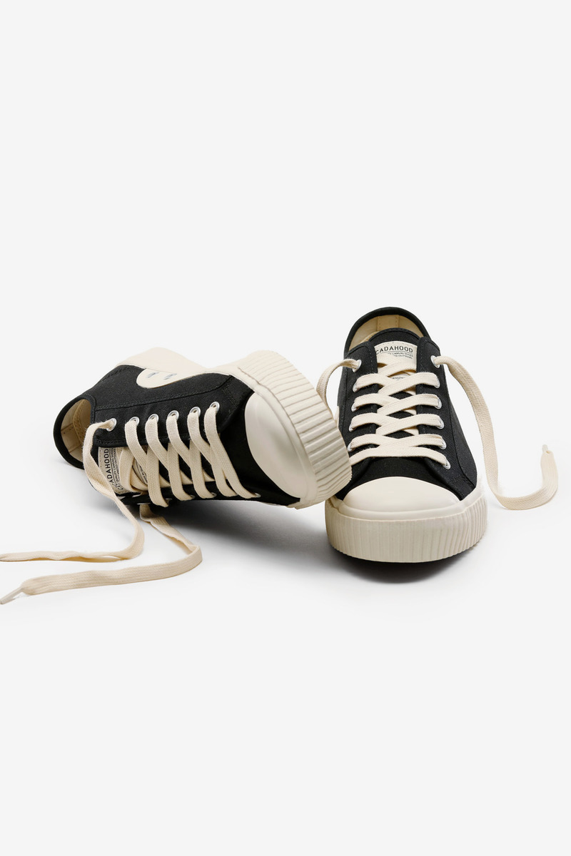Okayama Canvas Low-top Vuleanized Shoes