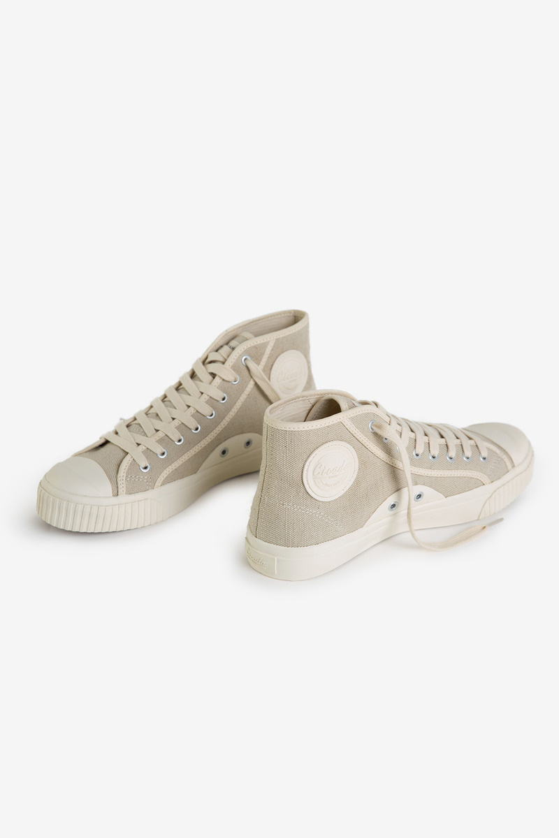 Okayama Canvas High-top Vulcanized Shoes
