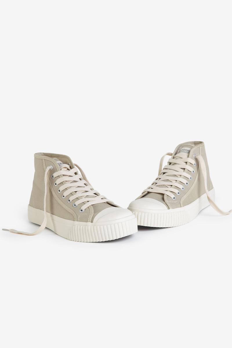 Okayama Canvas High-top Vulcanized Shoes