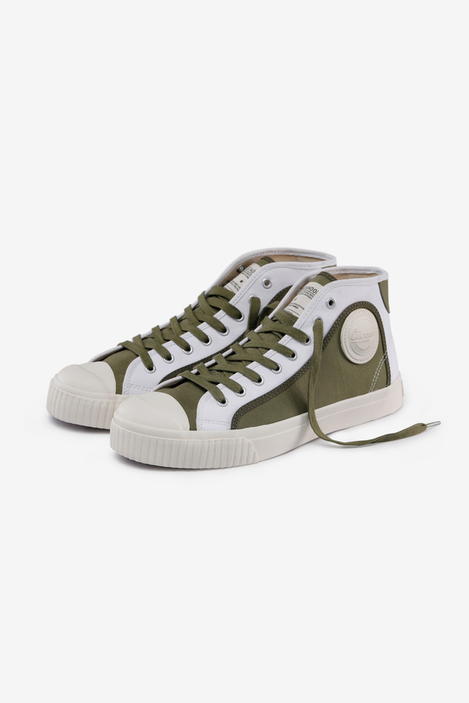 Okayama Canvas High-top Vulcanized Shoes