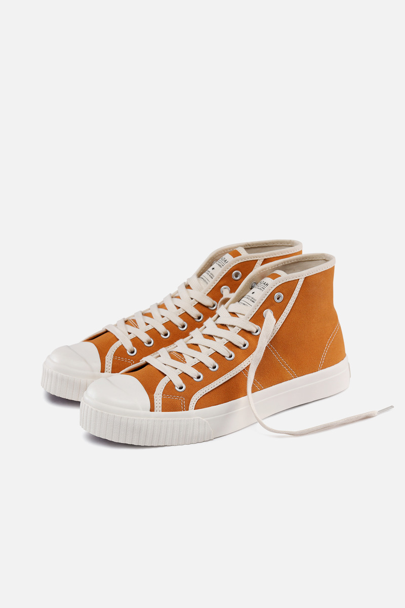 Okayama Canvas High-top Vuleanized Shoes