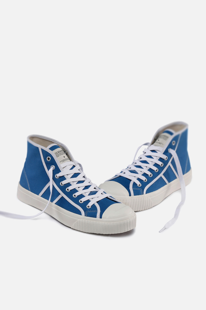 Okayama Canvas High-top Vuleanized Shoes