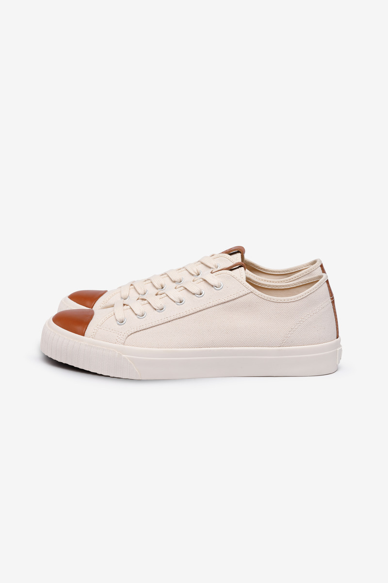 HAAS Leather Okayama Canvas Vuleanized Shoes