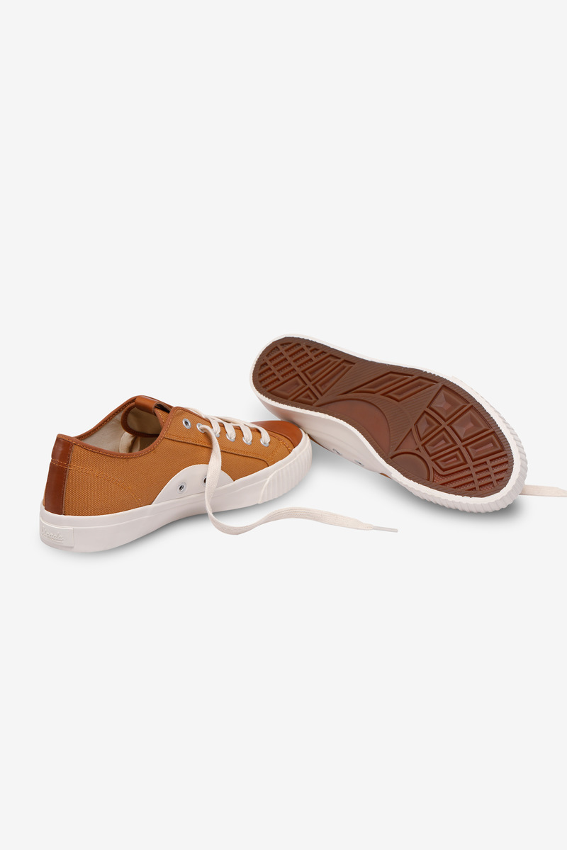 HAAS Leather Okayama Canvas Vuleanized Shoes