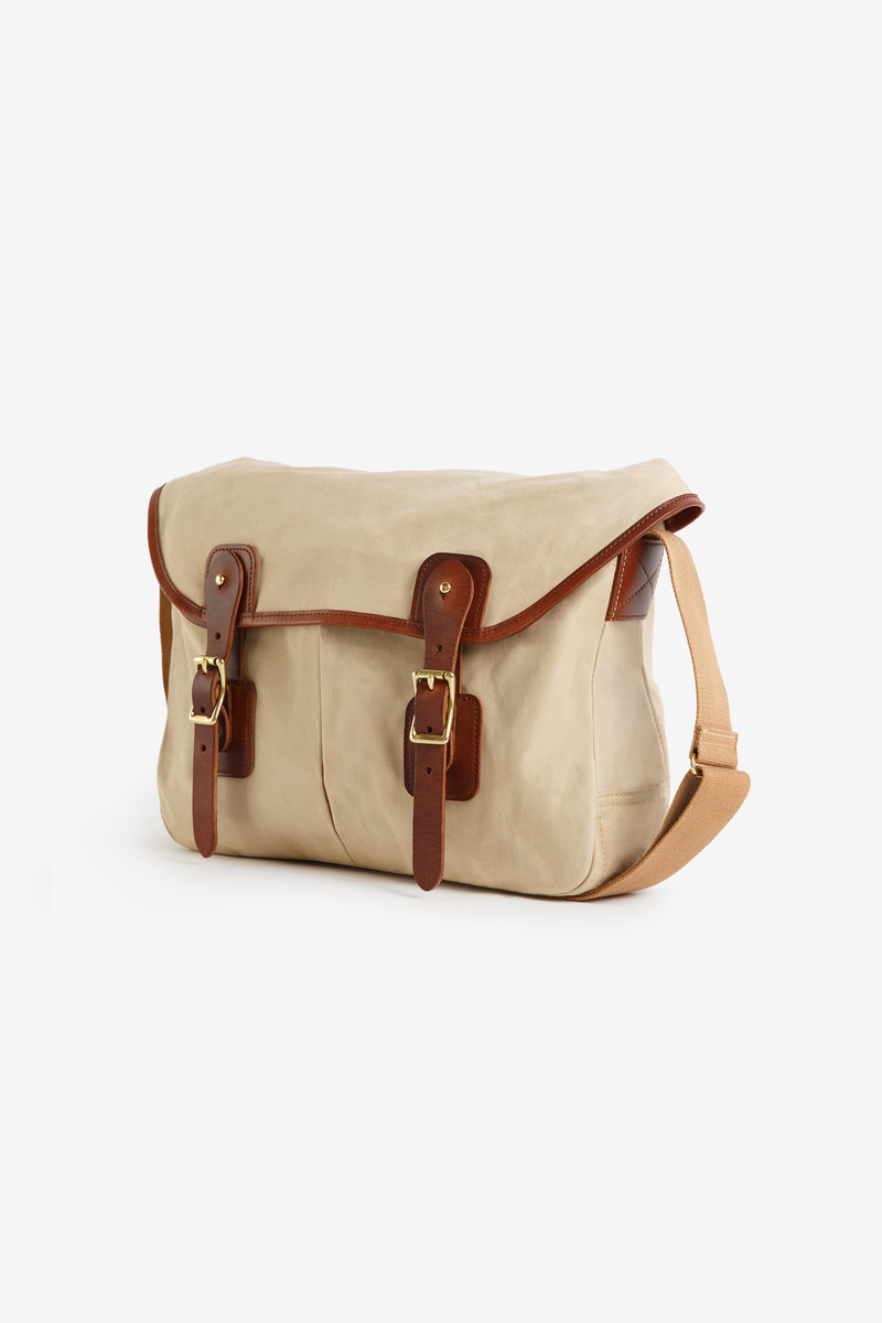 Okayama waterproof oil wax canvas camera bag