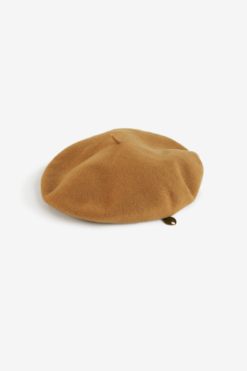 British pure wool felt beret