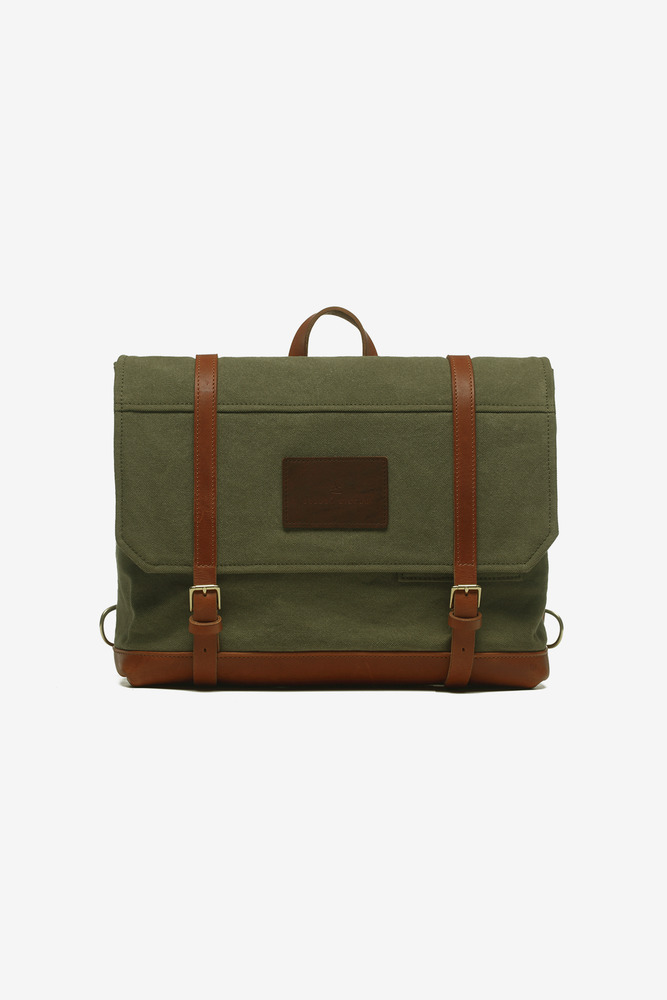 Heritage Military waxed canvas bag