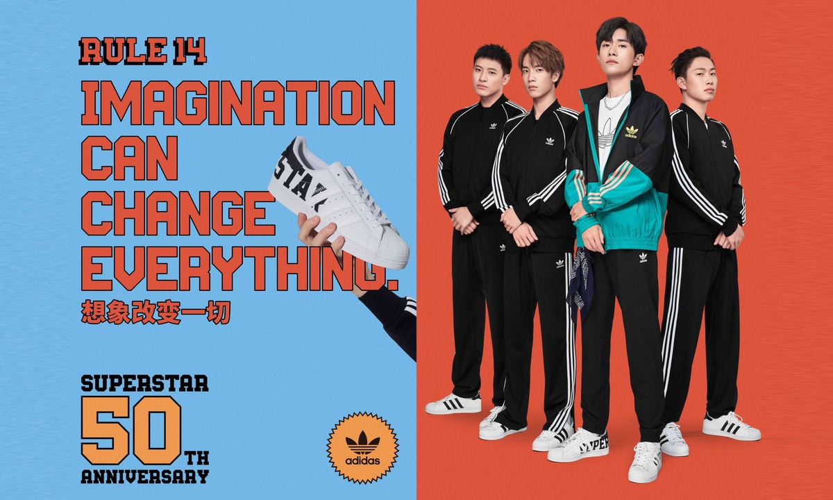 adidas Originals Superstar 50 周年玩转街头潮流
