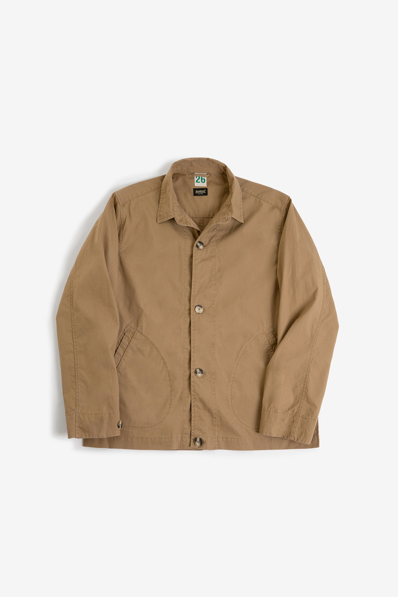 French Slant Pocket Shirt Jacket