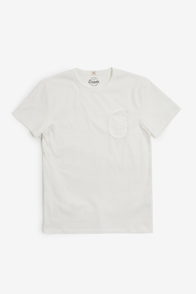 Brown's Beach Pocket U.S Heritage Cotton Tee, unisex