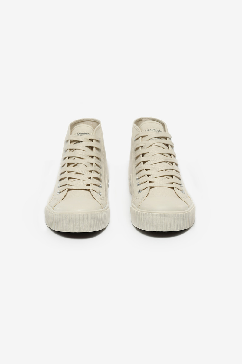 Okayama Canvas High-top Vuleanized Shoes-2