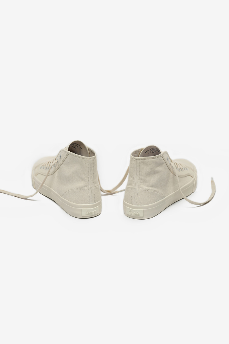 Okayama Canvas High-top Vuleanized Shoes-3