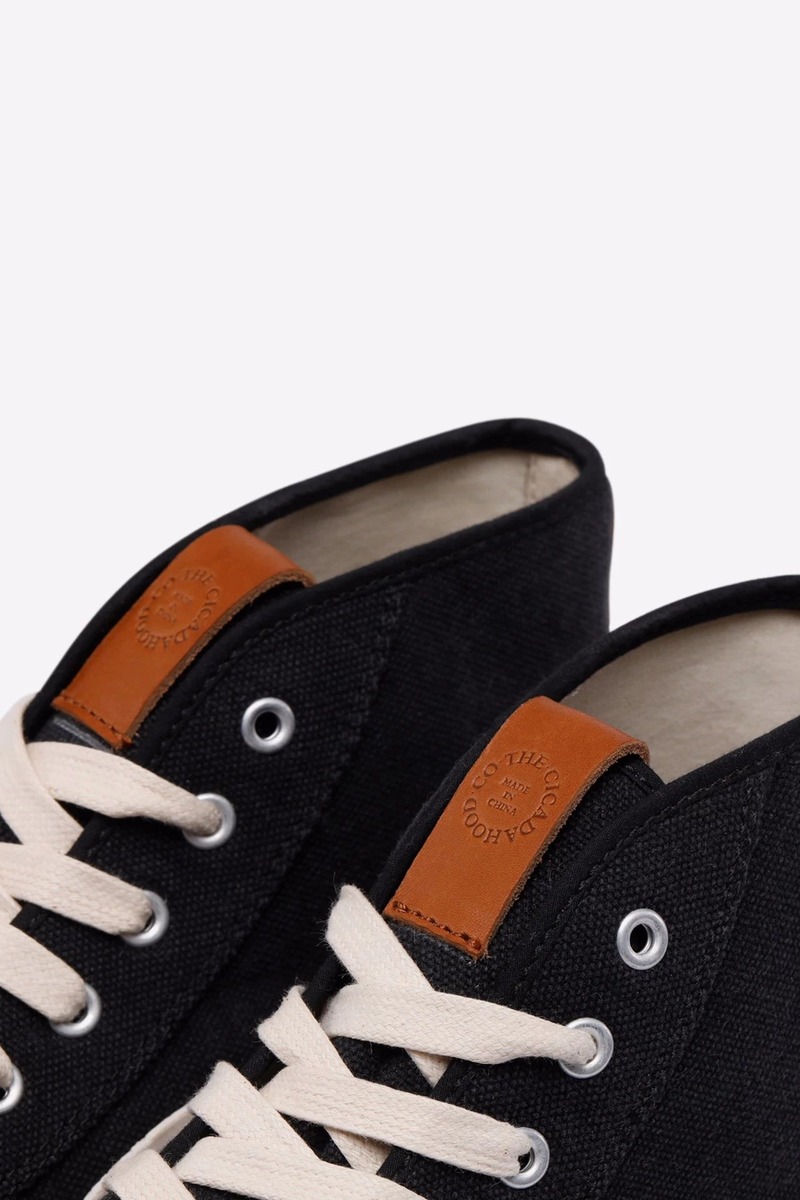 HAAS Leather Okayama Canvas Vuleanized Shoes-2