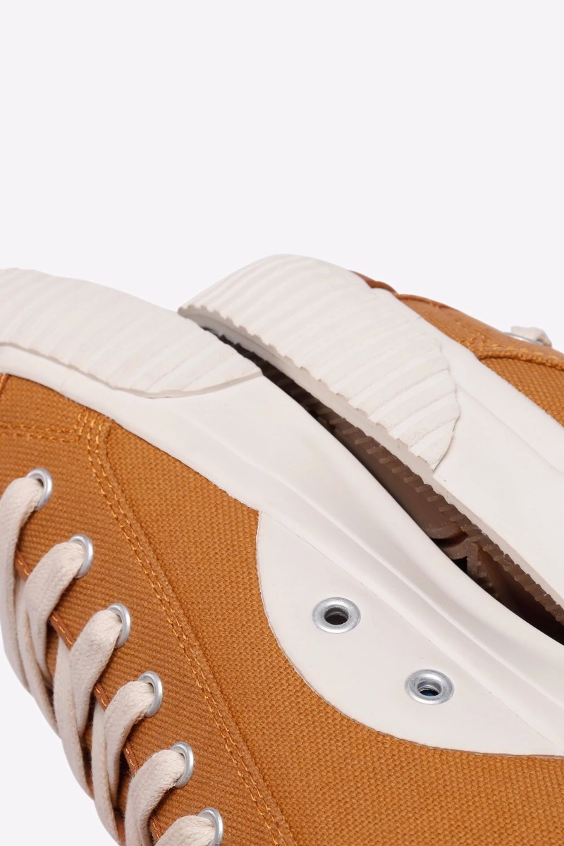 HAAS Leather Okayama Canvas Vuleanized Shoes-3