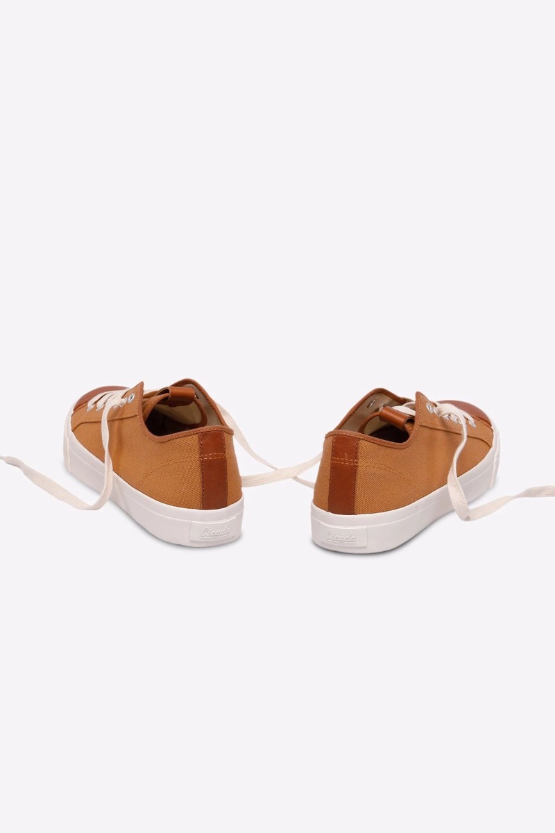 HAAS Leather Okayama Canvas Vuleanized Shoes-4