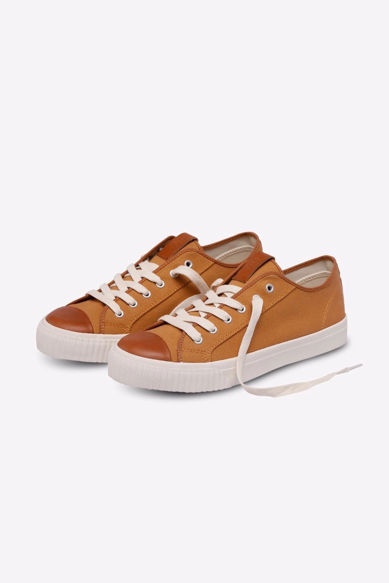 HAAS Leather Okayama Canvas Vuleanized Shoes-5
