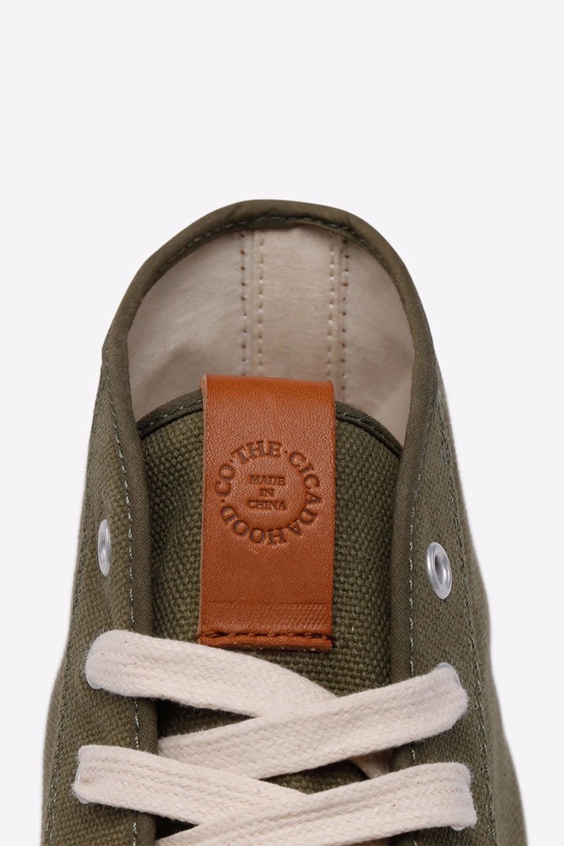 HAAS Leather Okayama Canvas Vuleanized Shoes-3