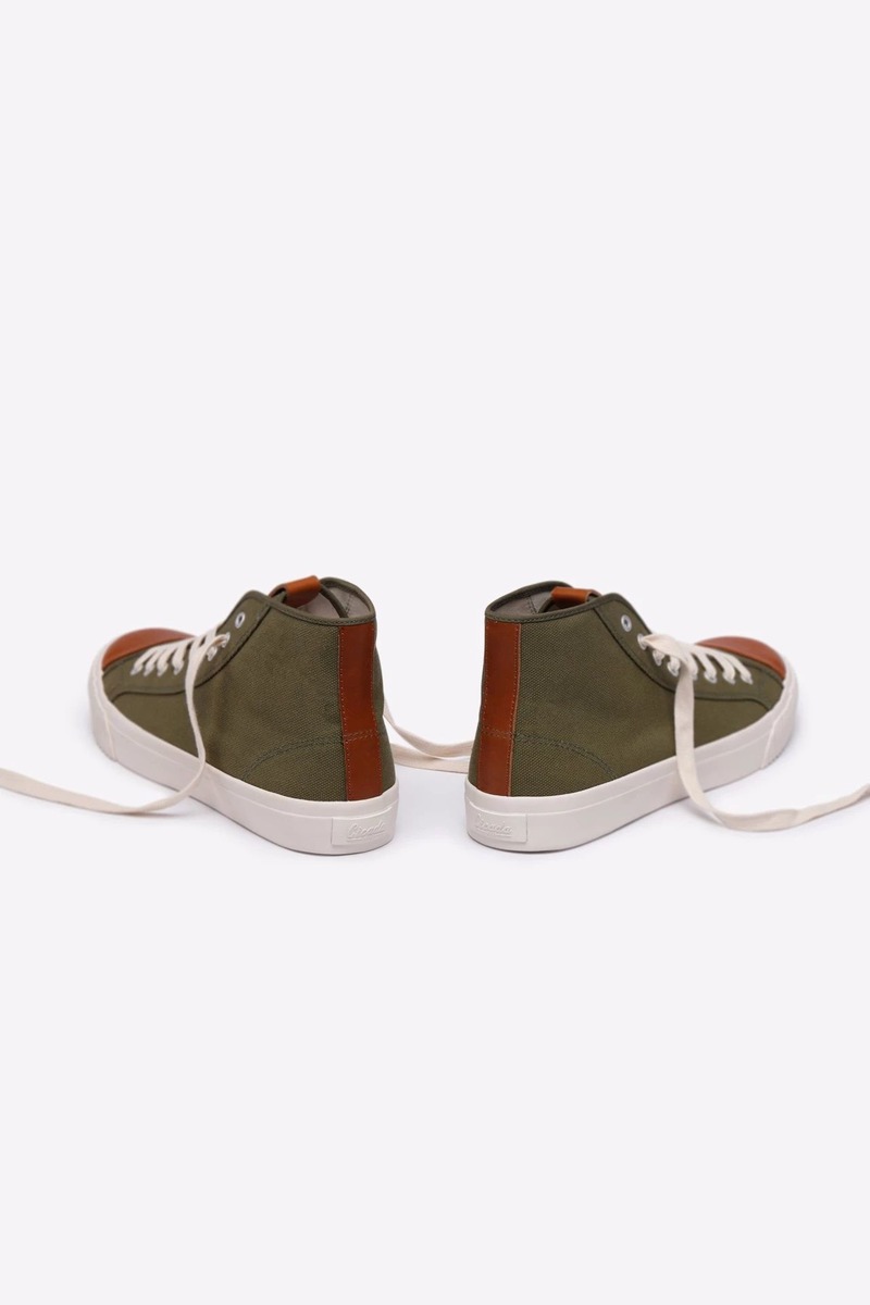 HAAS Leather Okayama Canvas Vuleanized Shoes-2