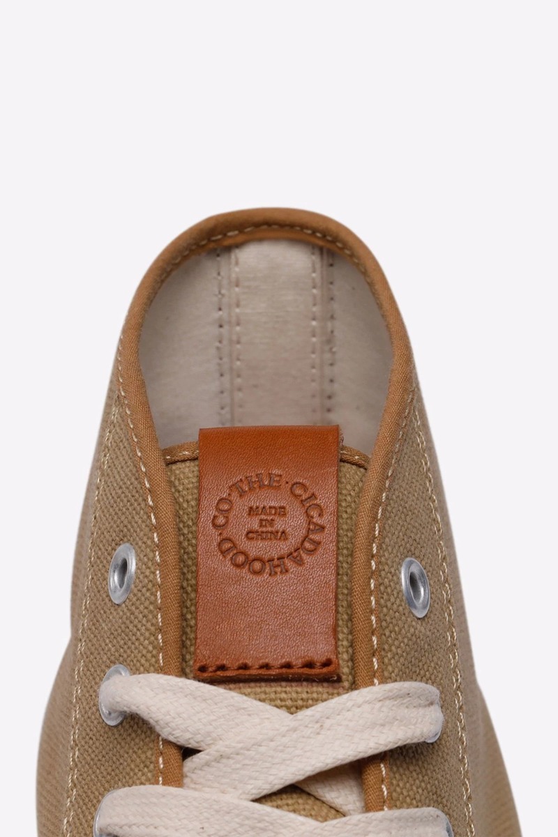 HAAS Leather Okayama Canvas Vuleanized Shoes-3