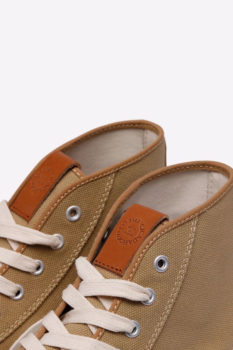 HAAS Leather Okayama Canvas Vuleanized Shoes-4