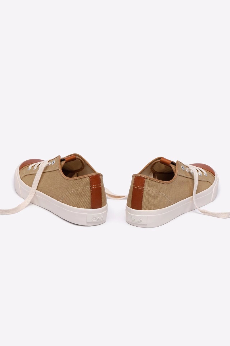 HAAS Leather Okayama Canvas Vuleanized Shoes-2