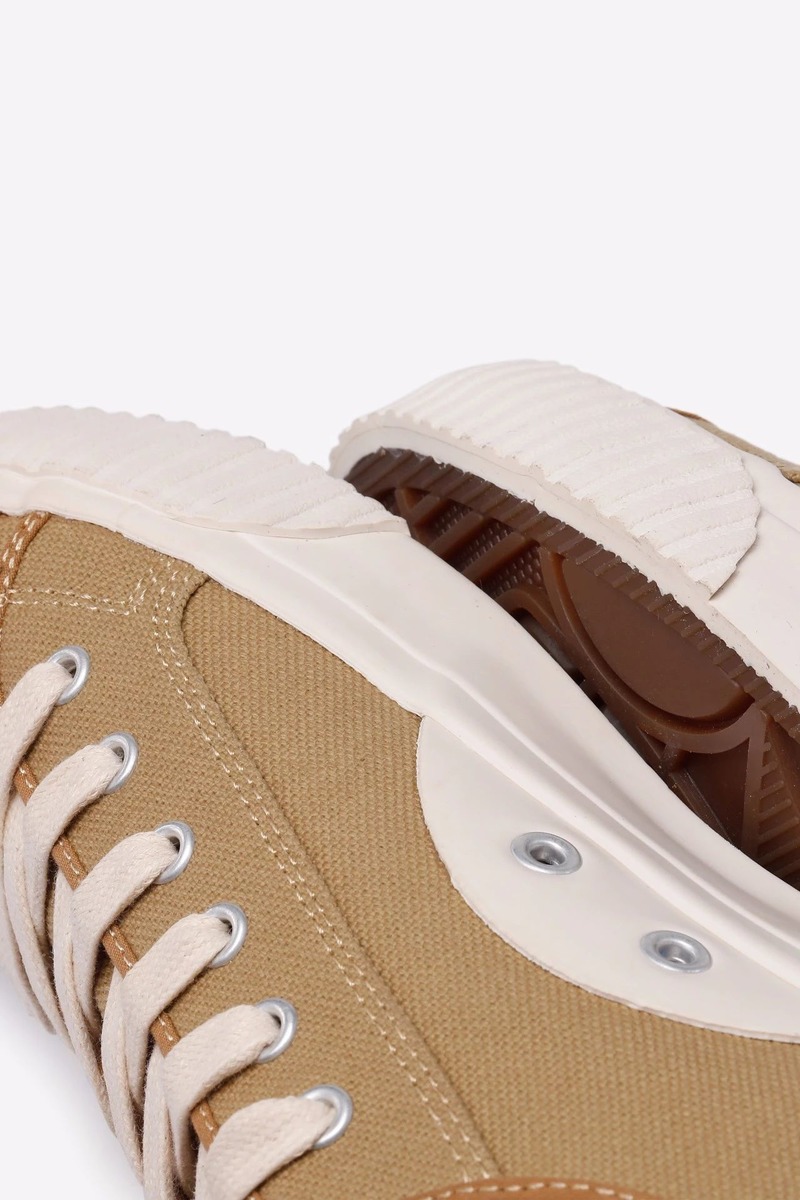 HAAS Leather Okayama Canvas Vuleanized Shoes-4