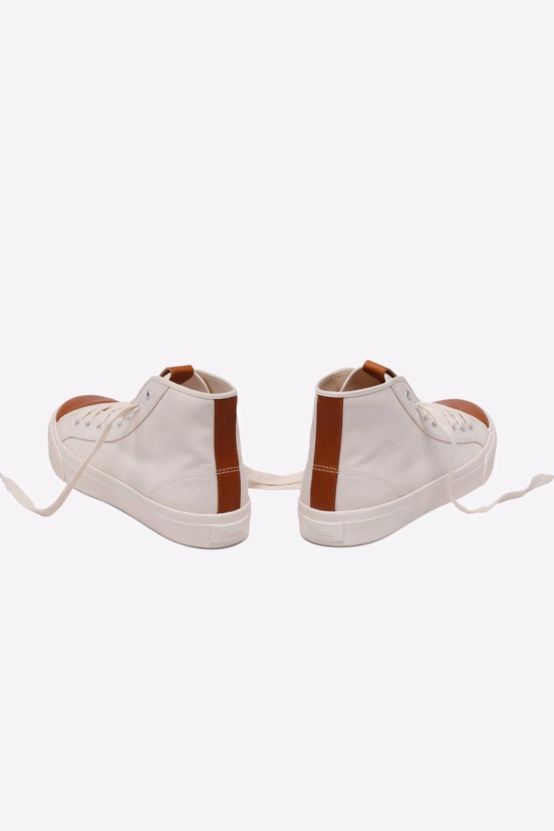 HAAS Leather Okayama Canvas Vuleanized Shoes-2