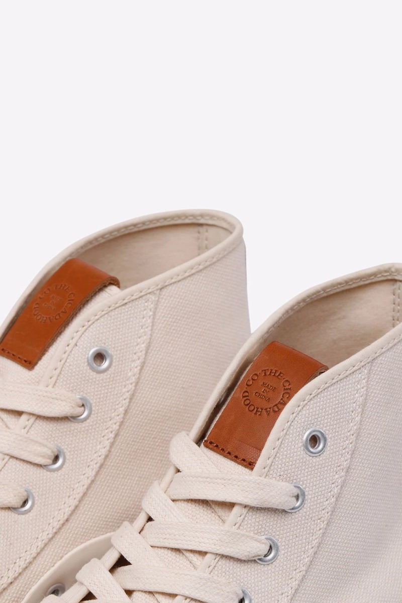 HAAS Leather Okayama Canvas Vuleanized Shoes-3