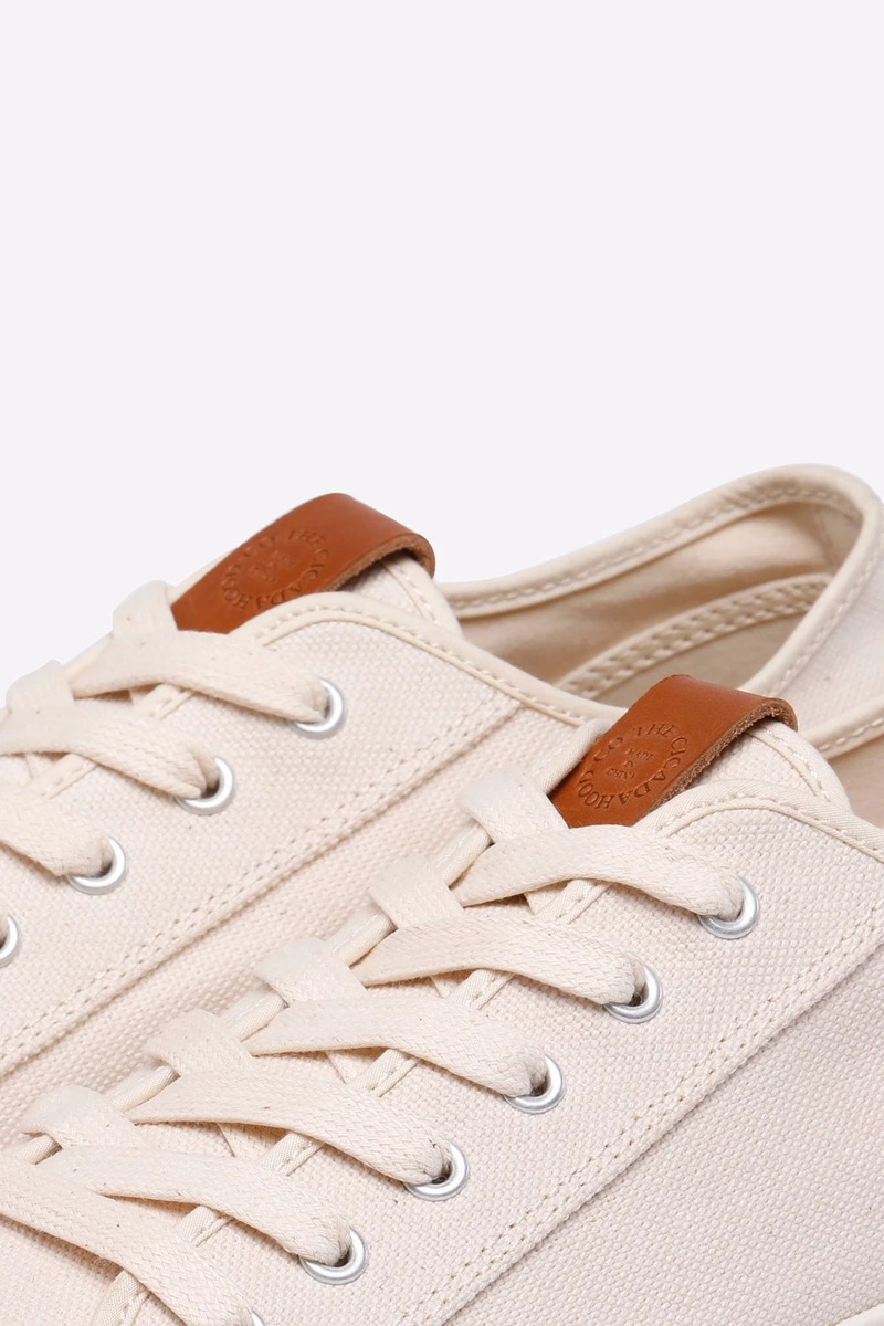 HAAS Leather Okayama Canvas Vuleanized Shoes-3