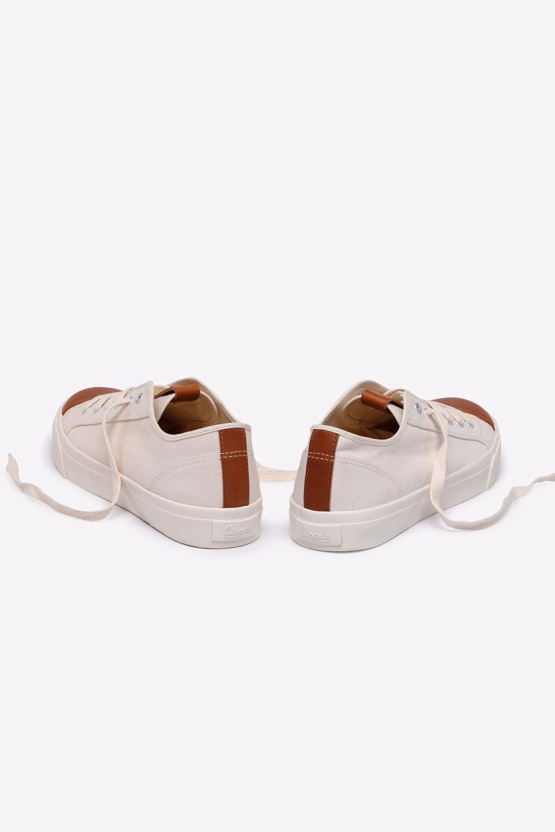 HAAS Leather Okayama Canvas Vuleanized Shoes-2