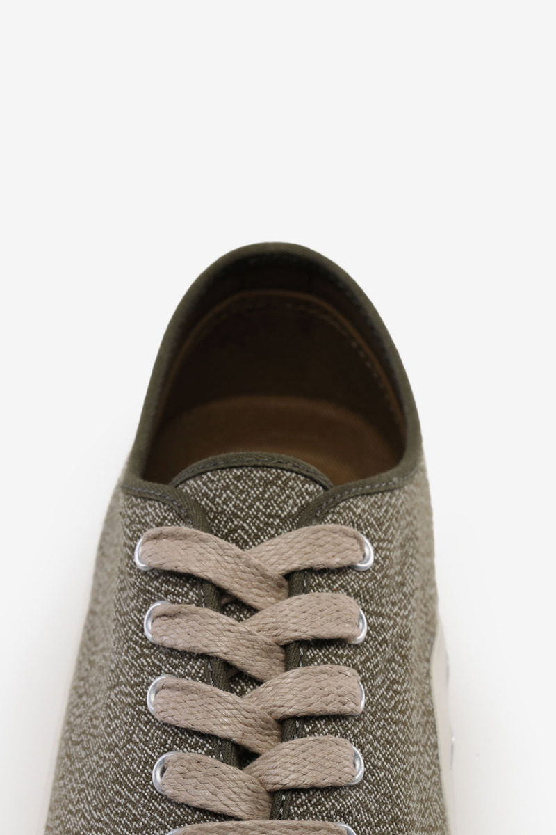 Military "Salt&Pepper" Canvas Shoes-3