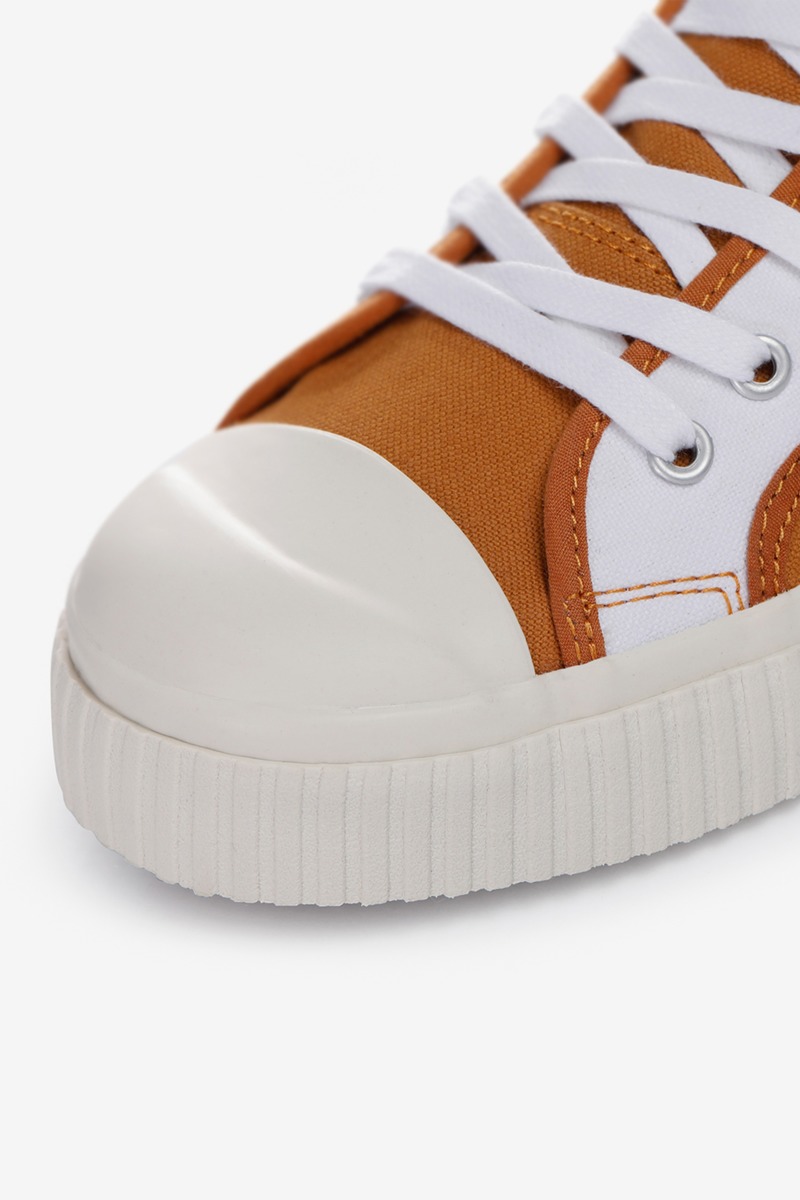 Okayama Canvas High-top Vulcanized Shoes-2