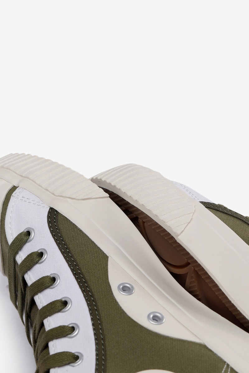 Okayama Canvas High-top Vulcanized Shoes-2