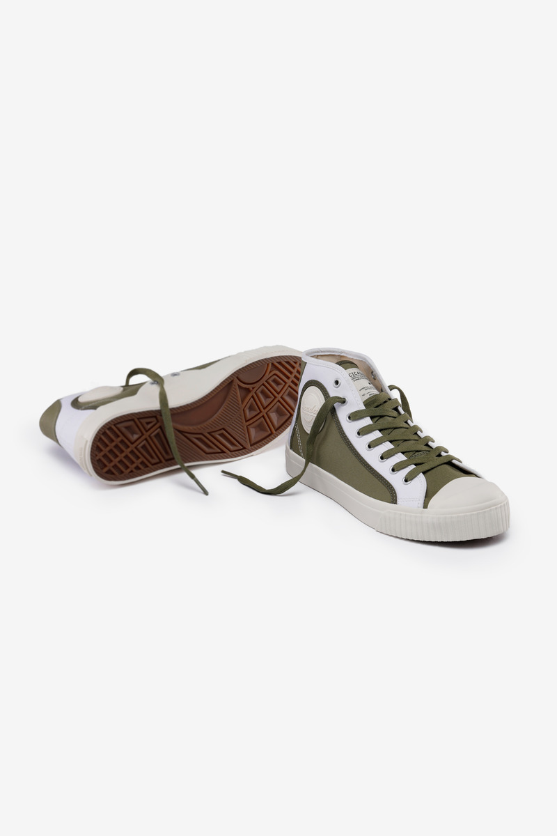 Okayama Canvas High-top Vulcanized Shoes-5