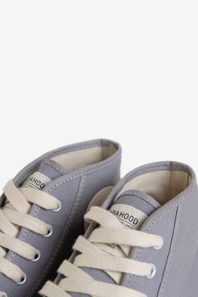 Okayama Canvas High-top Vulcanized Shoes-3